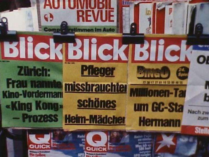 Le journal Le Blick, 1985 [RTS]