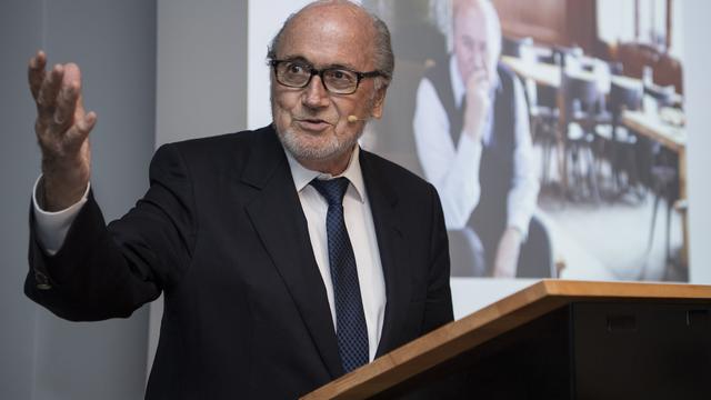 Sepp Blater ancien président de la FIFA. [Keystone - Peter Schneider]