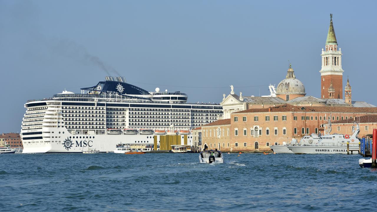 Les bateaux de croisière continuent à traverser Venise malgré une interdiction émise en... 2012. [AFP - Andres Solaro]