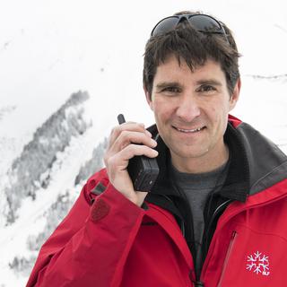 Pierre Huguenin, responsable de l'antenne valaisanne de l’Institut pour l’étude de la neige et des avalanches. [Keystone - Jean-Christophe Bott]
