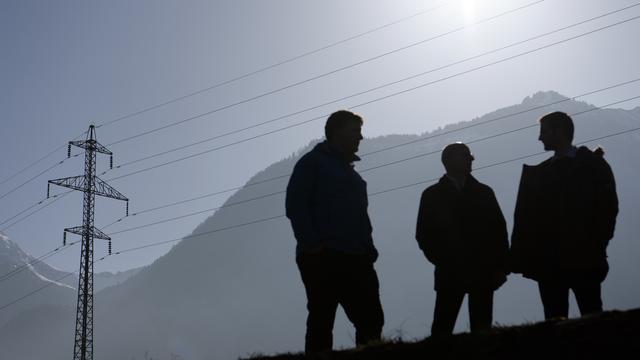 Le Conseil fédéral tient à libéraliser le marché électrique [Keystone - Laurent Gillieron]