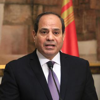 En Egypte, la répression du régime militaire d’Al Sissi est parvenu à étouffer les manifestations. [Keystone - Legnan Koula]