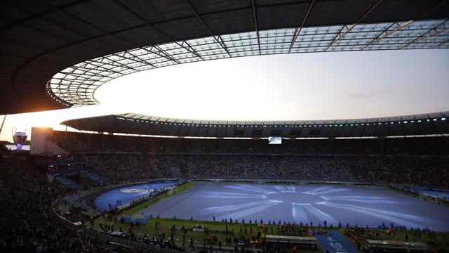 La finale de la Ligue des champions a eu lieu à Berlin en 2015. [Keystone - Michael Sohn]