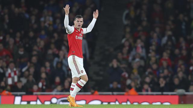 Granit Xhaka avait répondu de manière maladroite à certains supporters d'Arsenal. [Paul Terry]