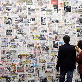 Le Blick, journal alémanique qui a marqué le paysage médiatique suisse, fête ses 60 ans en 2019. [Keystone - Walter Bieri]