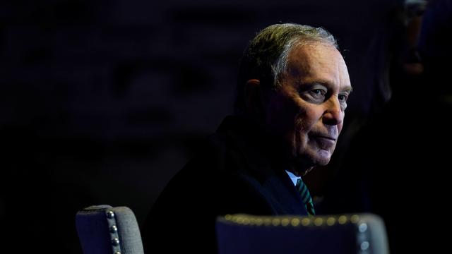 Le candidat à la présidentielle américaine 2020 Michael Bloomberg, photographié ici le 5 décembre 2019. [Reuters - Rick Wilking]