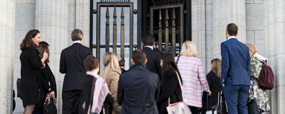 La haute cour fait face à une augmentation des cas et estime sa capacité de travail utilisée à mauvais escient. [Keystone - Jean-Christophe Bott]