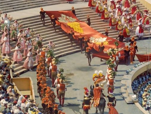 La Fête des vignerons de 1955. [CSA]