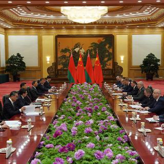 Comme de nombreux chefs d'Etat, Ueli Maurer se rendra au sommet de Pékin sur les nouvelles routes de la soie. [Pool/EPA/Keystone - Andrea Verdelli]