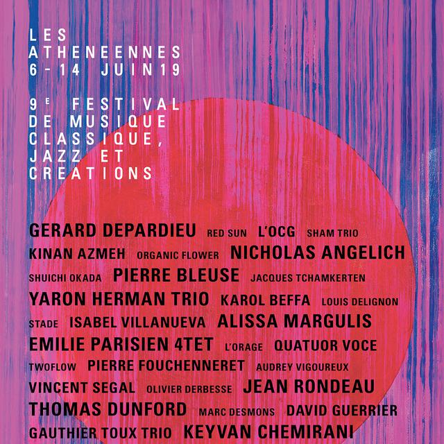 L'affiche du festival Les Athénéennes 2019. [lesatheneennes.ch]