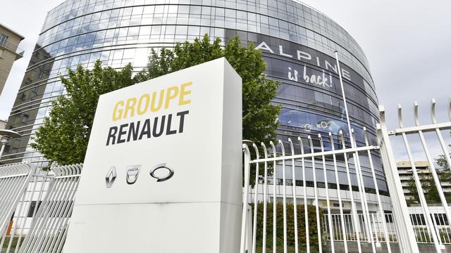 Le siège de Renault à Paris. [afp - Daniel Pier / NurPhoto]