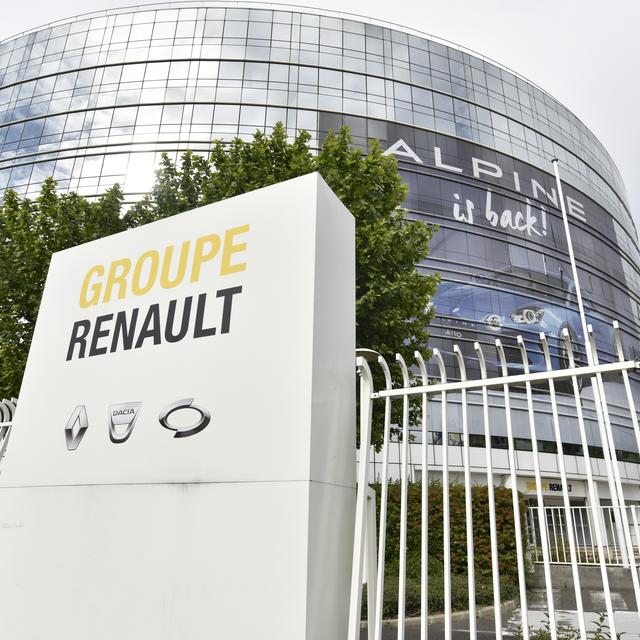 Le siège de Renault à Paris. [afp - Daniel Pier / NurPhoto]