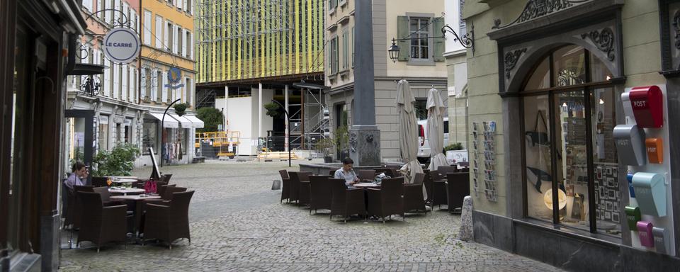 La ville de Vevey offrira plus d'un millier d'animations gratuites pendant la Fête des Vignerons. [Keystone - Laurent Gillieron]