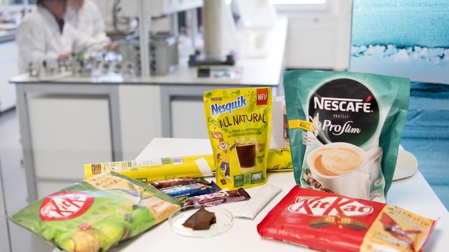 Nestlé veut atteindre un bilan carbone neutre d'ici 2050 [Keystone - Laurent Gilleron]