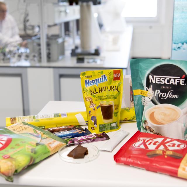 Nestlé veut atteindre un bilan carbone neutre d'ici 2050 [Keystone - Laurent Gilleron]