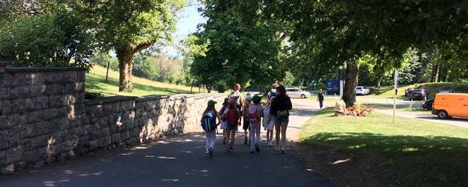 Crêt-Bérard accueille des camps bibliques pour les enfants de 8 à 12 ans durant l'été. [RTSinfo - Sarah Clément]