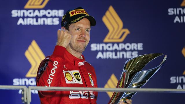 Sebastian Vettel signe la 53e victoire de sa carrière. [Vincent Thian]