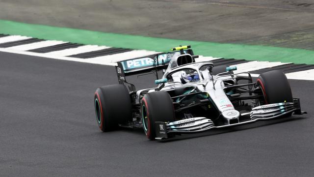 Bottas a devancé Hamilton de six millièmes de seconde seulement. [Geoff Caddick]