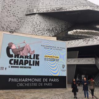 "Chaplin, lʹhomme-orchestre" à la Philharmonie de Paris.
Ariane Hasler
RTS [Ariane Hasler]