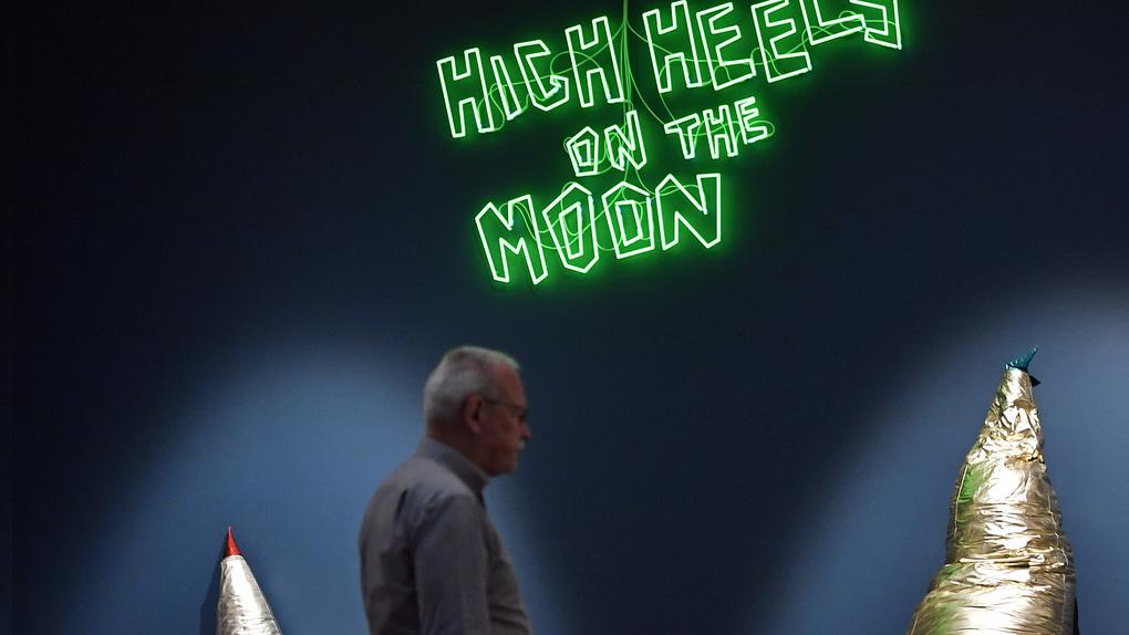 L'exposition "Fly me to the moon" est à voir  jusqu'au 30 juin au Kunsthaus de Zurich. [Keystone - Walter Bieri]