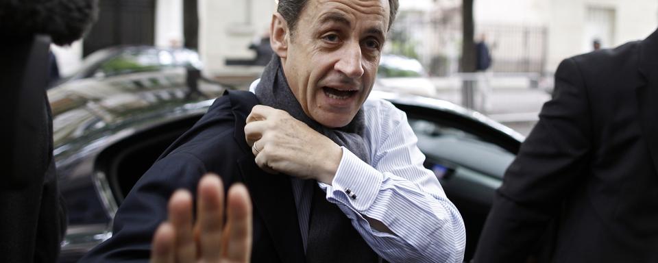 Nicolas Sarkozy. [Keystone - AP Photo/Laurent Cipriani]