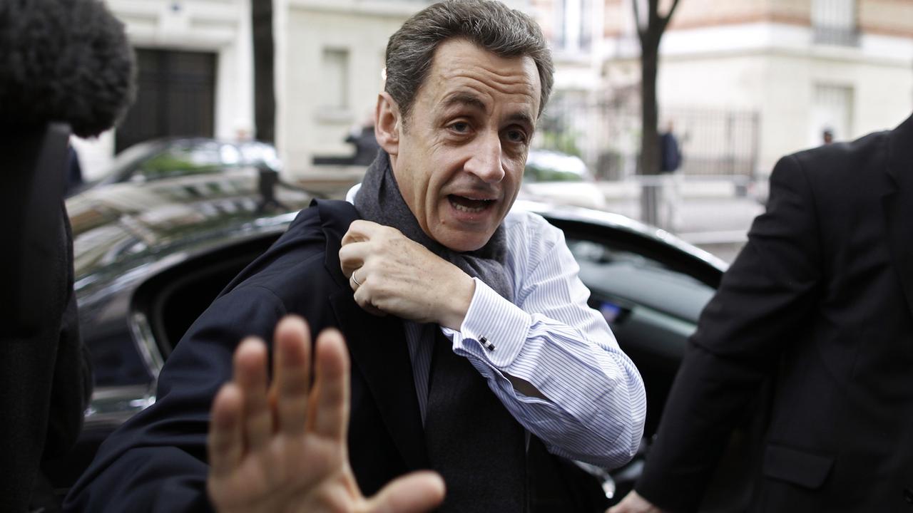 Nicolas Sarkozy. [Keystone - AP Photo/Laurent Cipriani]