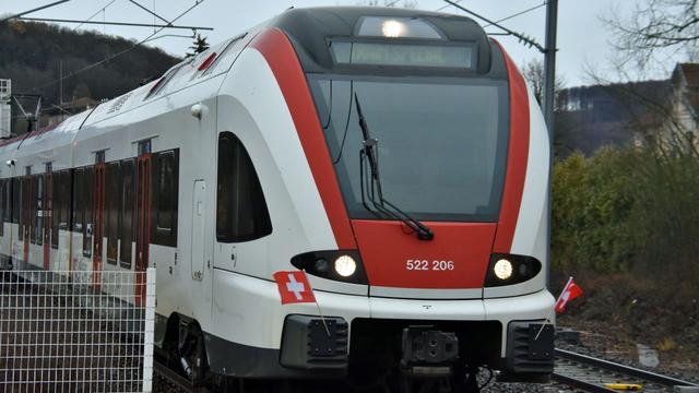 La ligne ferroviaire Delle-Belfort avait été inaugurée le 6 décembre 2018. [RTS - Gaël Klein]