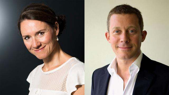 Sophie Michaud Gigon et Tristan Cerf. [Keystone/Migros - Jean-Christophe Bott/DR]