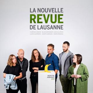 L'affiche de la Nouvelle revue de Lausanne - Monstre ambiance 2019. [DR]