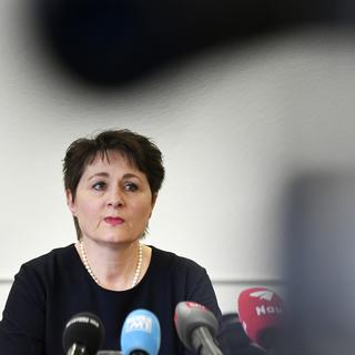 La conseillère d'Etat argovienne Franziska Roth a quitté l'UDC. [Keystone - Walter Bieri]