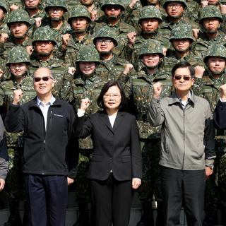 Géopolitis: Taïwan, dos au mur [Reuters - Tyrone Siu]