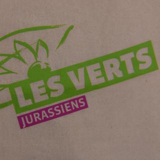 Le logo des Verts jurassiens. [RTS - Gaël Klein]