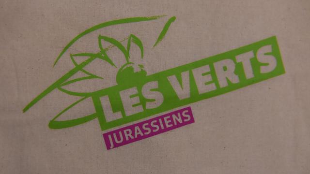 Le logo des Verts jurassiens. [RTS - Gaël Klein]