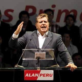 L'ancien président péruvien Alan Garcia en octobre 2015. [Reuters - Janine Costa]