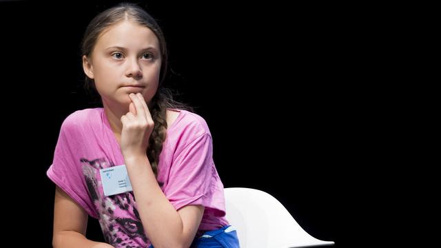 Greta Thunberg, une des femmes qui a marqué l'année 2019. [Keystone - Jean-Christophe Bott]