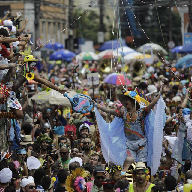 Le carnaval de Rio a débuté vendredi. [AP Photo/Keystone - Leo Correa]