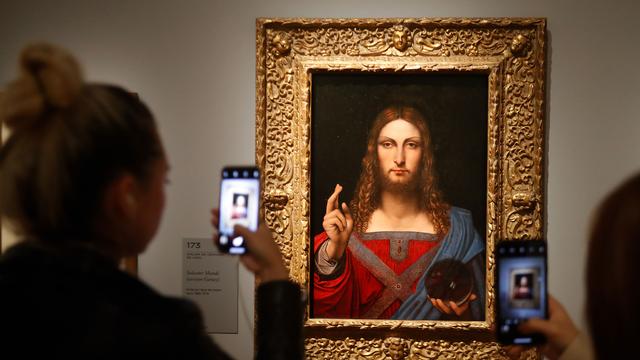 L'exposition consacrée à Leonard de Vinci au Louvre de Paris ouvre jeudi 24 octobre. [AFP - François Guillot]