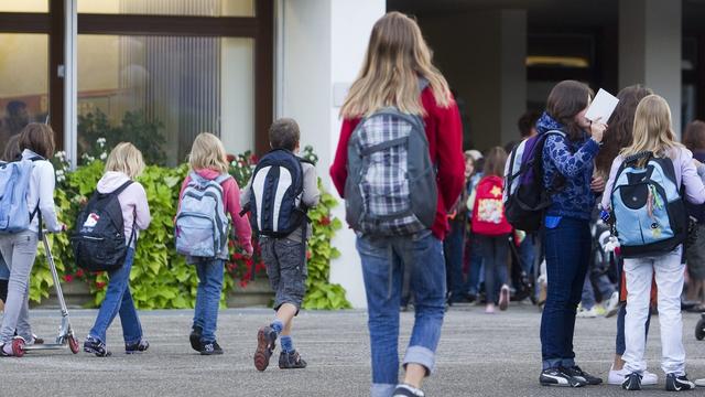 Un algorithme va mélanger les classes de la ville de Zurich. [Keystone - Salvatore Di Nolfi]