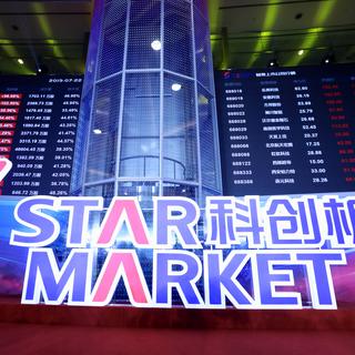 La plateforme boursière "STAR" veut attirer les entreprises chinoises championnes dans les domaines technologiques. [Reuters - Stringer]