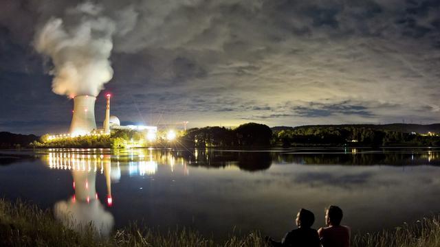 La centrale nucléaire de Leibstadt, dans le canton d'Argovie. [Keystone - Alessandro Della Bella]