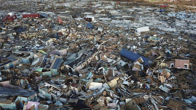 Les images des destructions aux Bahamas. [Keystone - AP Photo/Fernando Llano]