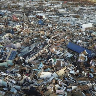 Les images des destructions aux Bahamas. [Keystone - AP Photo/Fernando Llano]