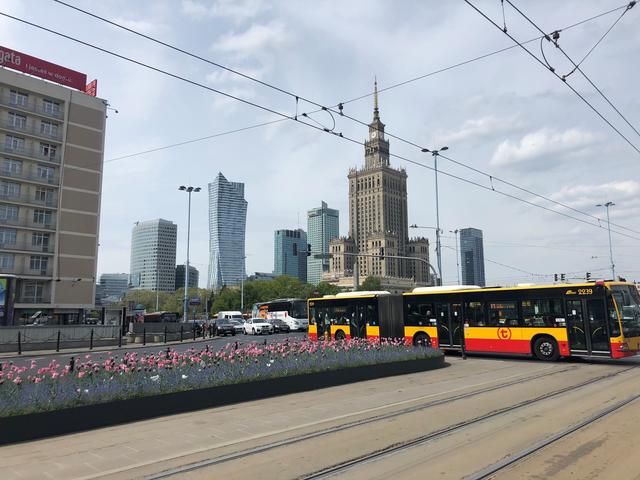 Vue sur Varsovie, en Pologne. [RTS - Juliette Galeazzi]