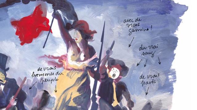 Une planche de la BD "Delacroix" d'Alexandre Dumas et Catherine Meurisse. [Editions Dargaud]