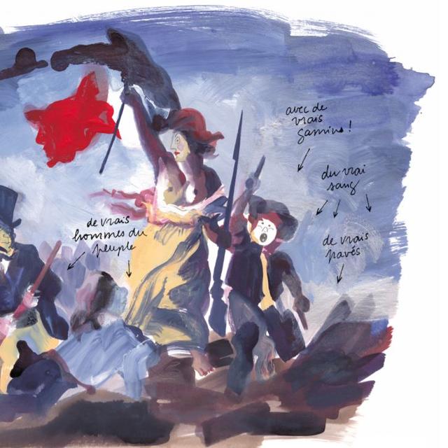 Une planche de la BD "Delacroix" d'Alexandre Dumas et Catherine Meurisse. [Editions Dargaud]