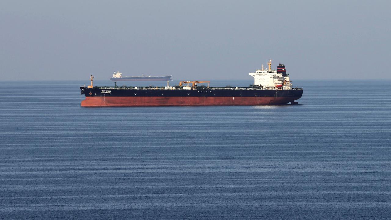 Un bateau pétrolier dans le détroit d'Ormuz (image d'illustration). [Reuters - Hamad I Mohammed]