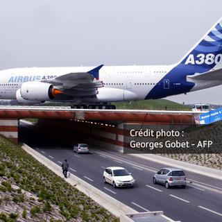 Un Airbus A380. [AFP - Georges Gobet]