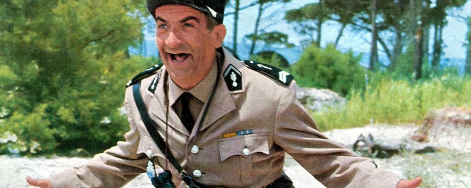 Louis De Funès est gendarme de Saint-Tropez, le film de Jean Girault sorti en 1964.
Marcel Dole/Photo12
AFP [Marcel Dole/Photo12]