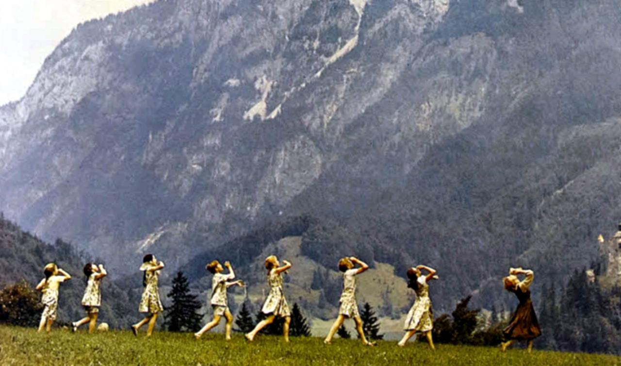 Le film "La Mélodie du bonheur" se passe dans les Alpes autrichiennes. [Robert Wise Productions / Argyle / Collection ChristopheL/AFP]