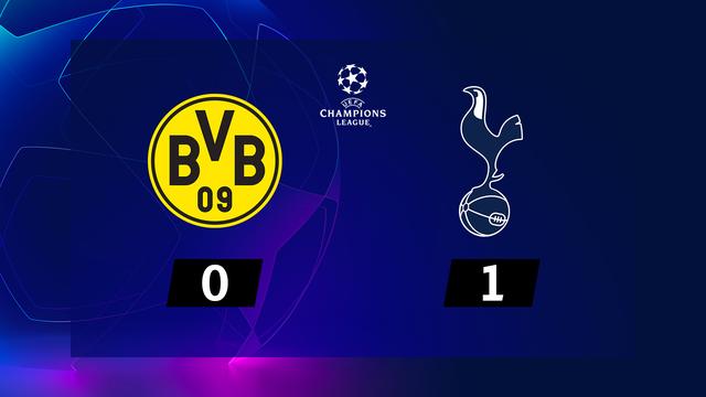 1-8e retour, B. Dortmund - Tottenham (0-1): le résumé de la rencontre